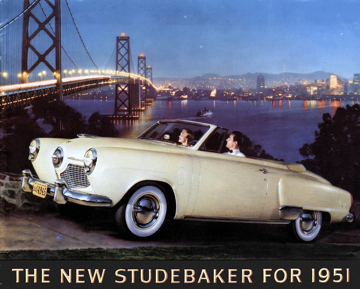 „The Bullet-Nosed Studebaker“: Amerikos „Oddball Jet-Age“ pasveikinimas